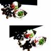 Ohrringe, Ohrhänger,Ohrstecker,Blüten, Blumen, Harzkugel, handmade, 1 Paar Bild 2