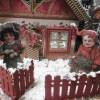 Nostalgisches  Weihnachtshaus *Weihnachtsdeko * Adventshäuschen * Handmade * Geschenk * Bild 2