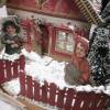 Nostalgisches  Weihnachtshaus *Weihnachtsdeko * Adventshäuschen * Handmade * Geschenk * Bild 5