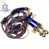 Leine Halsband Set verstellbar anthrazit, blau, mint, lila, rosa, orange Bild 2
