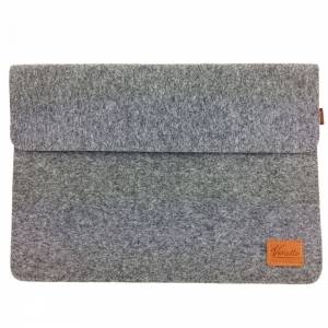 14 - 15,6 " Hülle Tasche sleeve Filztasche für Laptop Notebook PC grau Bild 1