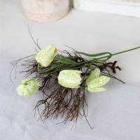 Fritillaria Deko Blumen, Tischdeko, Schachbrettblume, 2 Stiele, je Stiel 2,95 Euro, Floristikbedarf Bild 2