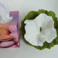Überzug für Papier-Taschentuch-Box, Kosmetikbox, Taschentuchbehälter, Reinigungstücher Spender, handgefilzte Box für Tas Bild 3