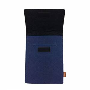 Tasche für eBook-Reader Hülle aus Filz Sleeve Schutzhülle für Kindle Kobo Tolino Sony Trekstor, Blau Dunkelblau Bild 6