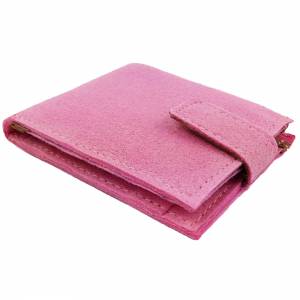 Portemonnaie Geldbörse Geldtasche Filz wallet Pink Bild 4