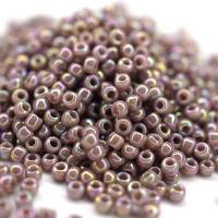 Toho Seed Beads 11/0 Opaque-Rainbow Lavender Bild 1