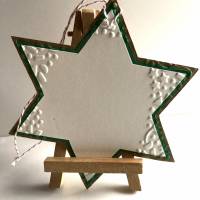 Sternkarten für Fürbitten und gute Wünsche zum Hängen in den Weihnachtsbaum Bild 2
