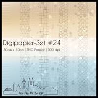 Digipapier Set #24 (hellbraun, beige, blaugrau) zum ausdrucken, plotten, scrappen, basteln und mehr Bild 1