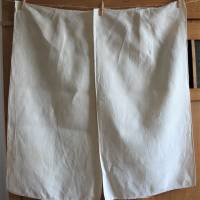 schlichtes langes Vintage Handtuch Leinen Geschirrtuch Bild 2