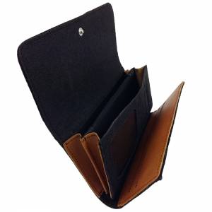 Tasche Portemonnaies Geldbörse Geldtasche für Geld Filzbörse Filz schwarz Bild 6
