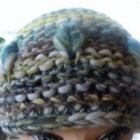 Stirnband für Frauen und Mädchen - handgestrickt, extrabreit - "Der Winter kann kommen" Bild 6