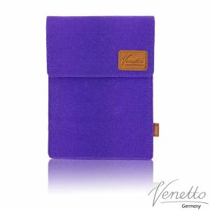 6 Zoll Tasche für eBook-Reader Hülle aus Filz Sleeve Case Schutzhülle Schutztasche Filztasche, lila Bild 1