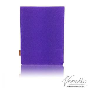 6 Zoll Tasche für eBook-Reader Hülle aus Filz Sleeve Case Schutzhülle Schutztasche Filztasche, lila Bild 3