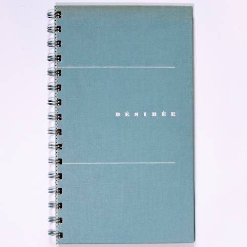 „Desiree“ - nostalgisches Notizbuch