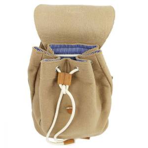 Rucksack Tasche aus  Filz unisex Filzrucksack backpack Cappucino Braun Bild 3