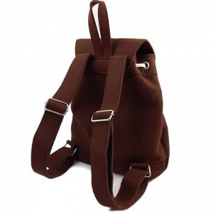 Rucksack Tasche aus  Filz unisex Filzrucksack backpack Braun Bild 9