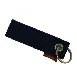 Schlüsselanhänger Anhänger für Schlüssel, Band blau dunkel Bild 1