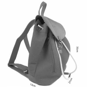 Venetto Designer Rucksack aus Leder und Filz Tasche unisex handgemacht / Tasche Kinder Damen Herren / Geschenk für Sie, Bild 2