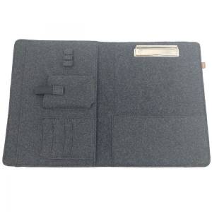 DIN A4 Organizer Tasche Hülle Schutzhülle für iPad Tablet schwarz Bild 2