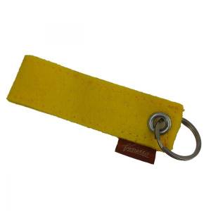 Schlüsselanhänger Anhänger für Schlüssel Band Gelb Bild 1