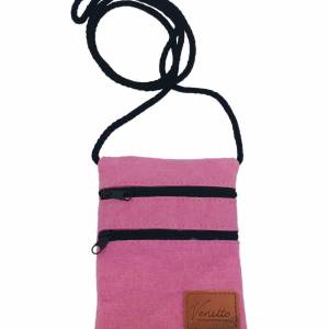 Brusttasche Reisetasche Tasche Geldbeutel Pink Bild 1