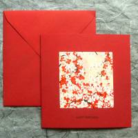 Minimalistische Geburtstagskarte Blütenzauber Bild 1