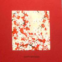 Minimalistische Geburtstagskarte Blütenzauber Bild 2