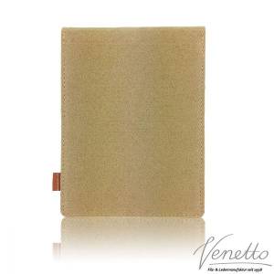Schutzhülle Schutztasche aus Filz Sleeve Case Tasche Etui für eBook-Reader, 6 Zoll Tablet, Cappucino Braun Bild 3