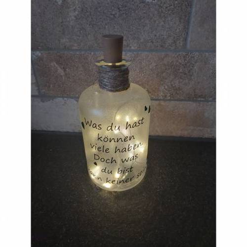 Leuchtflasche LED Einzigartig 