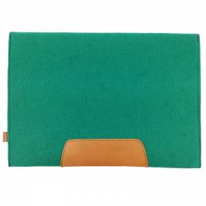 15,6" Schutz-Tasche für Ultrabook Notebook Laptop Schutzhülle PC Tasche aus Filz Sleeve Hülle  grün Bild 4