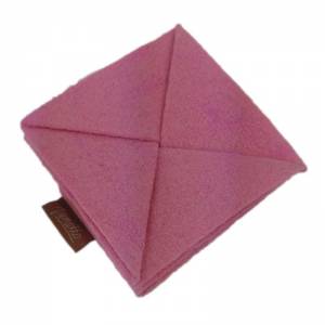 Faltbar Mini Portemonnaie Geldbörse Geldtasche wallet Kinder-Börse handgemacht aus Filz Pink Rosa Bild 1