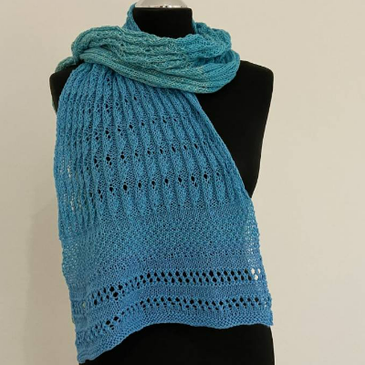 Strickanleitung - Schal "Ilmava"