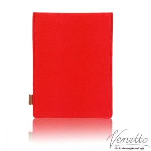 Tasche für eBook-Reader Hülle aus Filz Sleeve Schutzhülle für Kindle Kobo Tolino Sony Trekstor, Rot Bild 3