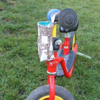 Lenkertasche für Laufrad / Kinderrad / Roller "Mops braun" Bild 3