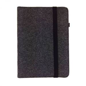 9,1 - 10,1 Zoll Tablethülle Hülle Filztasche Filzhülle Schutzhülle Tasche Etui für eBook Tablet, Schwarz meliert Bild 2