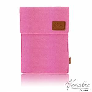 Tasche für eBook-Reader Hülle aus Filz Sleeve Etui Schutzhülle Filztasche für Kindle, 6 Zoll Tablet, Pink Bild 1
