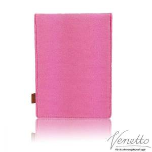 Tasche für eBook-Reader Hülle aus Filz Sleeve Etui Schutzhülle Filztasche für Kindle, 6 Zoll Tablet, Pink Bild 3