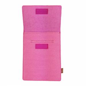 Tasche für eBook-Reader Hülle aus Filz Sleeve Etui Schutzhülle Filztasche für Kindle, 6 Zoll Tablet, Pink Bild 6