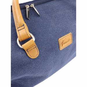 Handgepäck-Tasche Weekender Handtasche Reisetasche für Flugzeug Flugtasche Tasche für Herren und Damen, blau Bild 3