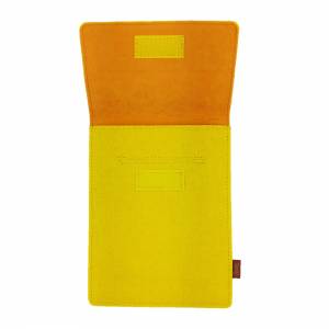 9.7 - 10.5" Tasche für Tablet eBook-Reader Hülle aus Filz Sleeve Schutzhülle Gelb Bild 6