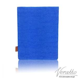 Tasche für eBook-Reader Filztasche Hülle aus Filz Sleeve Schutzhülle für Kindle Kobo Tolino Sony Trekstor, blau Bild 3