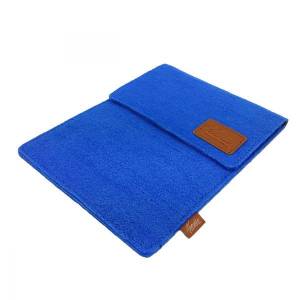 Tasche für eBook-Reader Filztasche Hülle aus Filz Sleeve Schutzhülle für Kindle Kobo Tolino Sony Trekstor, blau Bild 4