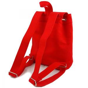 Venetto Rucksack Filzrucksack Tasche aus Filz unisex handgemacht, Rot Bild 4
