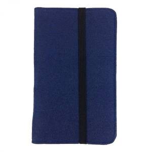 7 Zoll Tablethülle Schutzhülle Schutztasche Etui Tasche aus Filz für Tablet eBook, Blau dunkelblau Bild 2