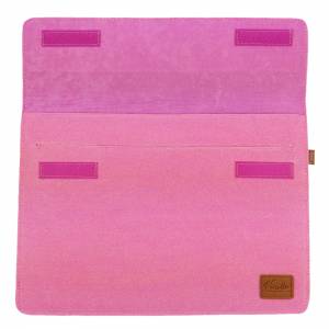 Bis 13,3 Zoll Hülle Tasche für 13 " MacBook, Ultrabook Notebook Hülle aus Filz Schutzhülle Pink Bild 5