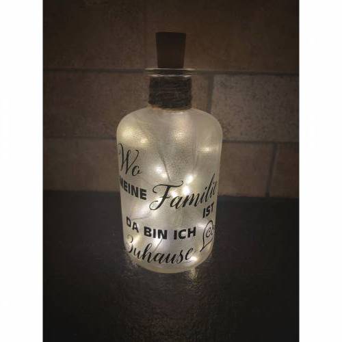 Leuchtflasche LED Familie