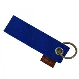 Schlüsselanhänger Anhänger für Schlüssel Band aus Filz Ring Schlüsselring Anhänger für Schlüssel Blau hell Bild 1