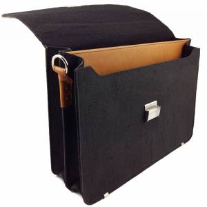 13.3 " Laptop Tasche MacBook Aktentasche DIN A4 Handtasche für Männer Businesstasche Umhängetasche Arbeitstasche Sch Bild 4