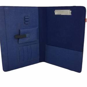10,2 - 13,3 Zoll Hülle Organizer Tasche Schutzhülle für Laptop Notebook Tablet Buchhülle Etui aus Filz, Blau Bild 2