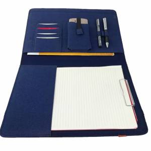 10,2 - 13,3 Zoll Hülle Organizer Tasche Schutzhülle für Laptop Notebook Tablet Buchhülle Etui aus Filz, Blau Bild 5